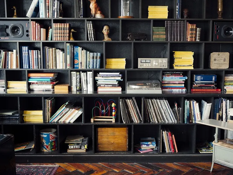 چیدمان با قفسه یکطرفه ام دی اف