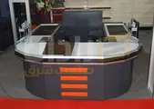 میز فروشگاهی مدل دوبل طرح U
