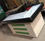 میز صندوق فروشگاهی مدل اکونومی طرح L