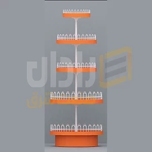 قفسه گرد طرح کیک