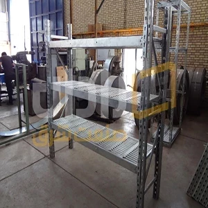 قفسه بندی سردخانه ای صنعتی🧊【قفسه فلزی گالوانیزه】