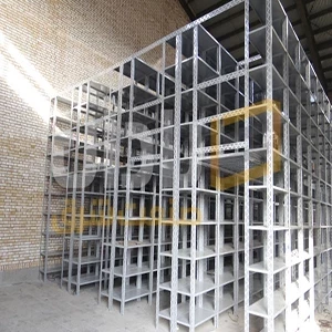 قفسه بندی پیچ و مهره ای انبار✅【رنگی و در ابعاد دلخواه 】