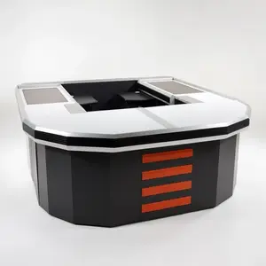 میز فروشگاهی مدل دوبل طرح U