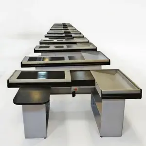 میز صندوق موتوردار طرح L پایه باز